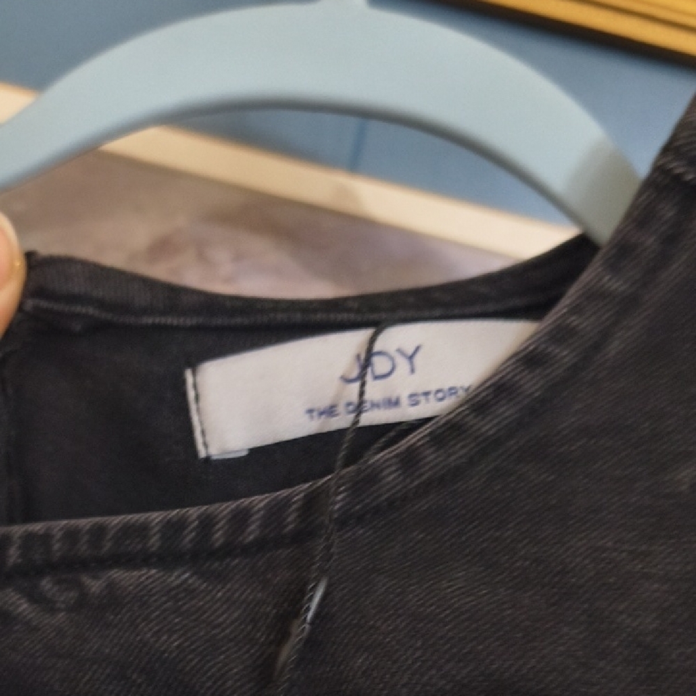 Black Denim Long Sleeve Dress - Picture 7 of 16